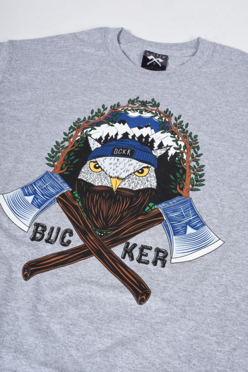 Tričko OWL-JACK grey heather - Image 2