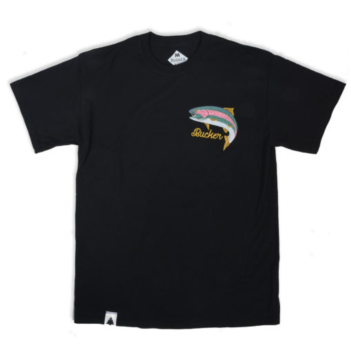 Tričko SALMO TRUTTA black