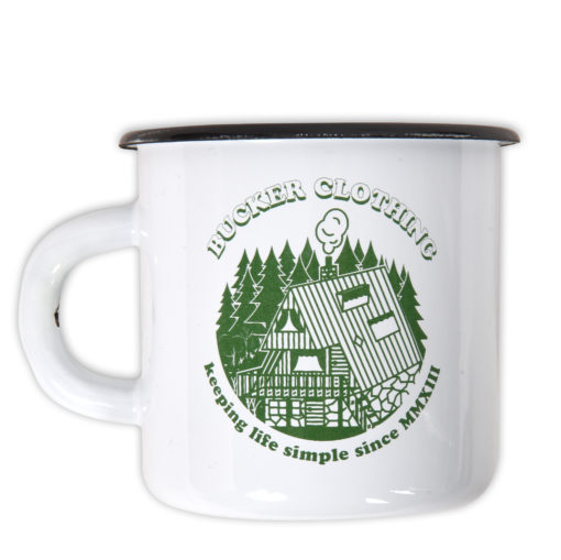 Hrnek CABIN white/green